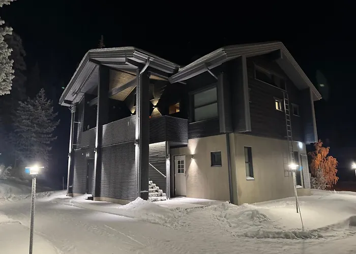 Aurora Ruka, With 2 Bedrooms, Sauna And Terrace 아파트 루카