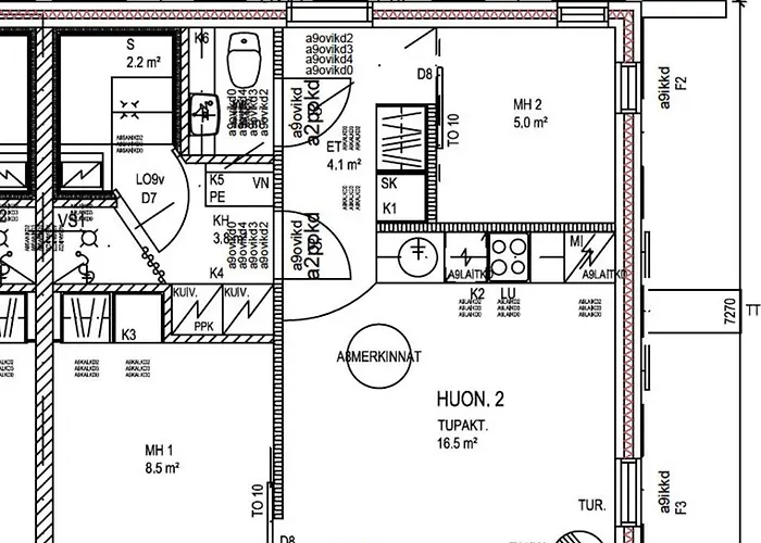 아파트 Aurora Ruka, With 2 Bedrooms, Sauna And Terrace *